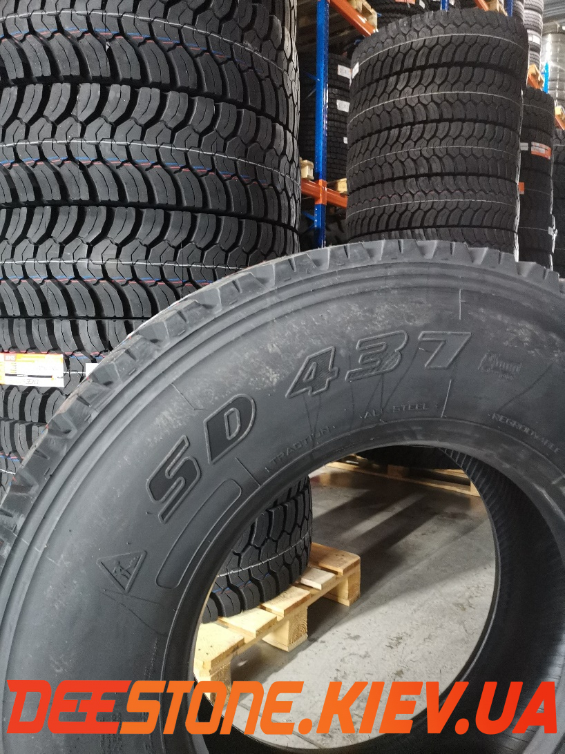 315/80 R22.5 DEESTONE SD437 156/150K 20PR TL (Таиланд) ведущая / тяга / карьер 315/80 R22.5 DEESTONE SD437 156/150K 20PR TL (Таиланд) ведущая / тяга / карьер